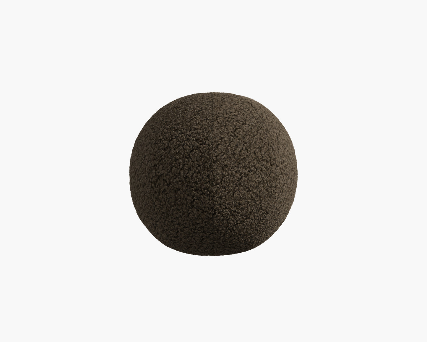 Sphere Pillow - Shearling: Espresso