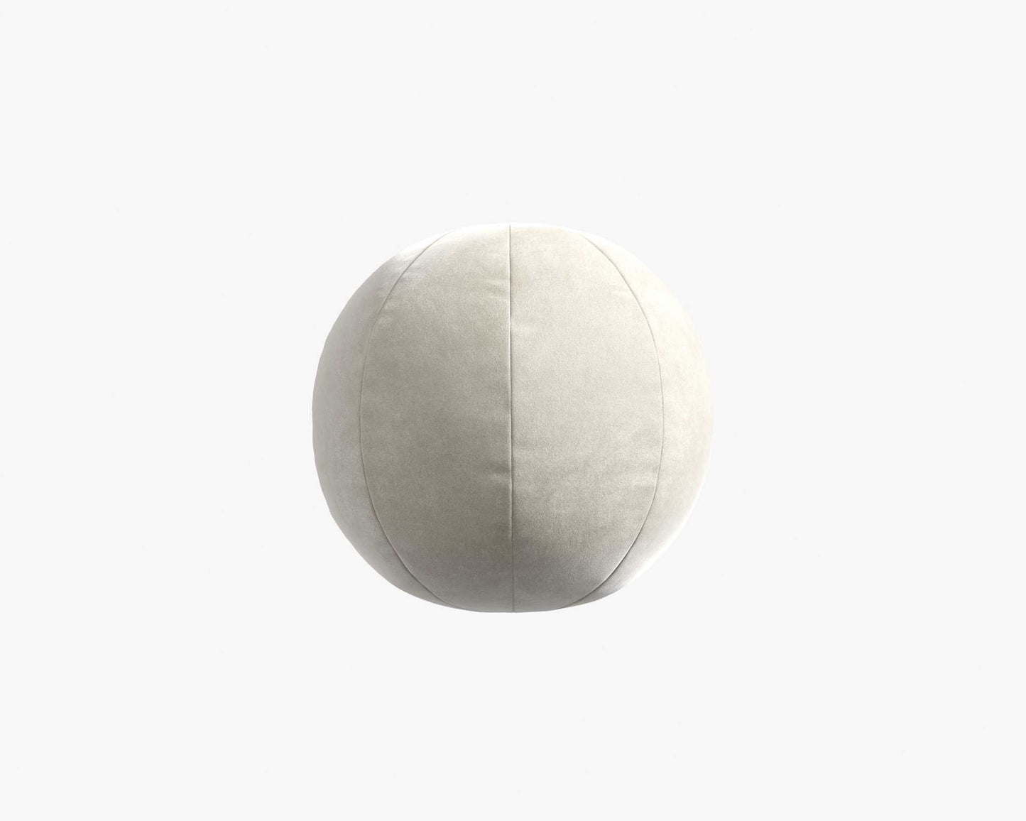 Sphere Pillow - Venice Vegan Suede: Latte
