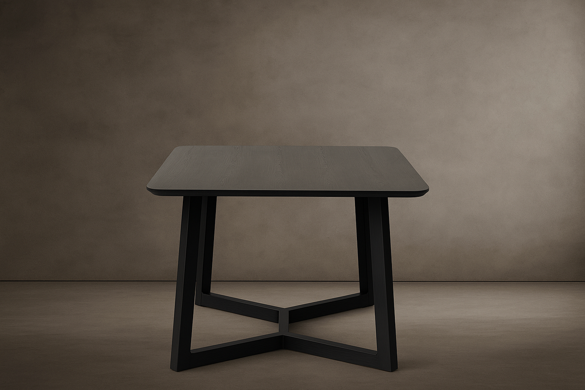 Nova Dining Table - Ebony, 71" | 180cm