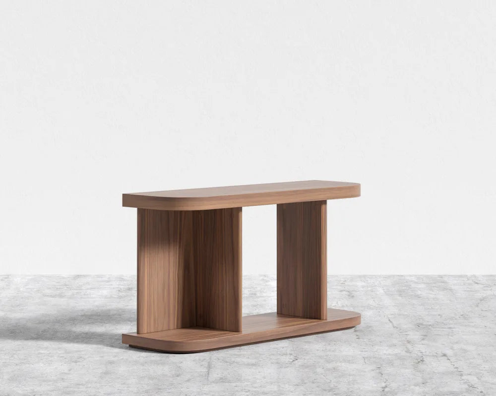 Uni End Table - Walnut Veneer