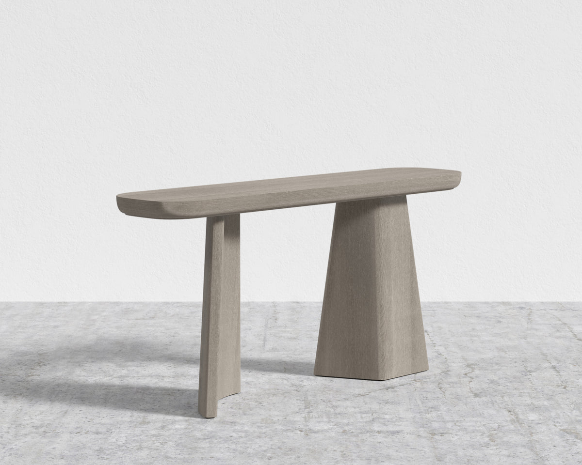 Verona Console Table - Grey Oak Veneer