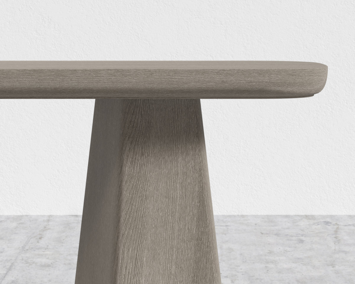 Verona Console Table - Grey Oak Veneer