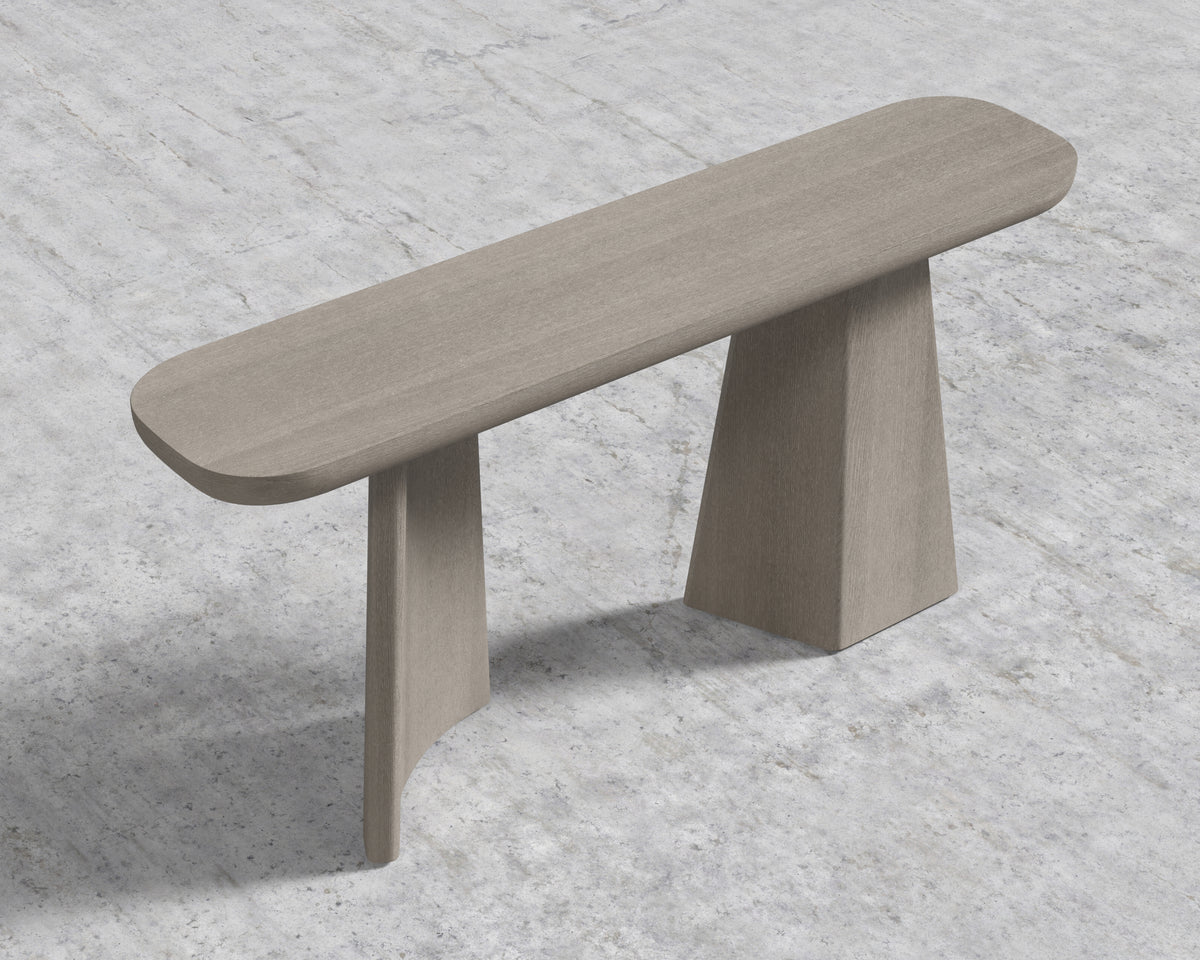 Verona Console Table - Grey Oak Veneer