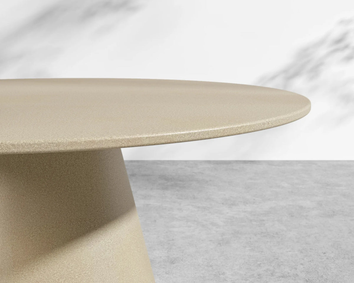 Winston Concrete Dining Table - Olympia Wax Concrete, 48"