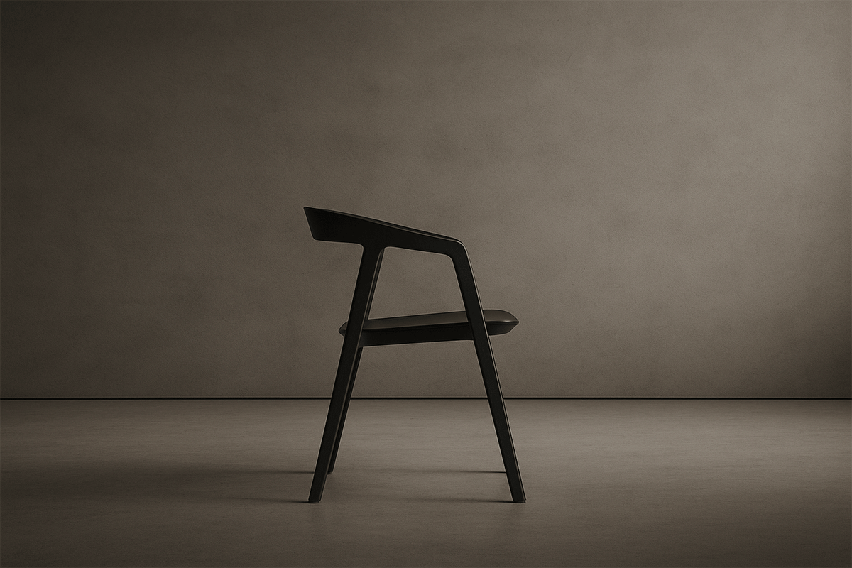 Compas Armchair - Black
