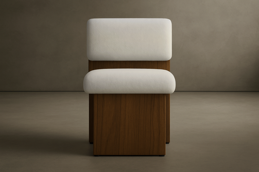Eira Chair - Modern Felt: Nimbus
