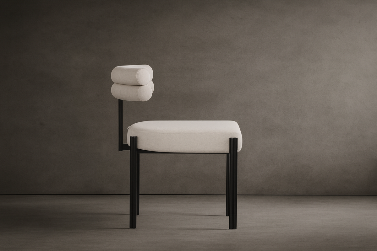 Ensley Chair - Modern Felt: Nimbus