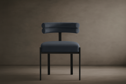 Ensley Chair - Velvet: Indigo