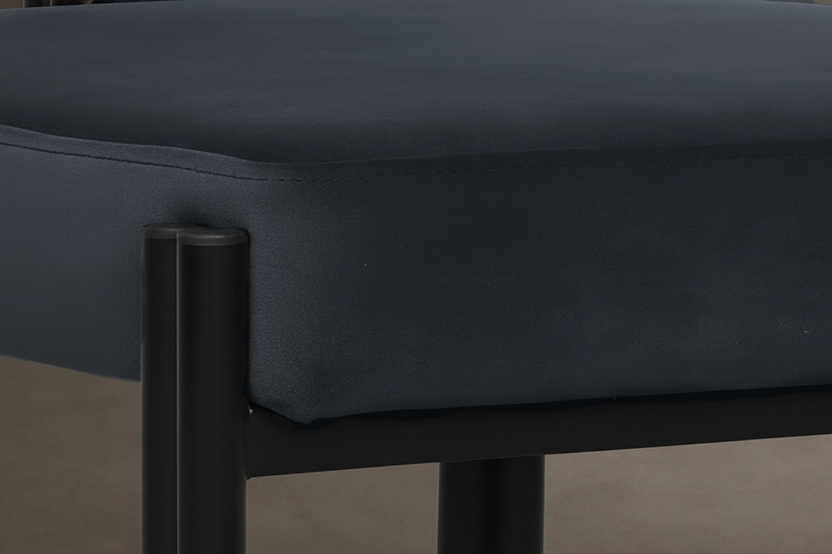 Ensley Chair - Velvet: Indigo