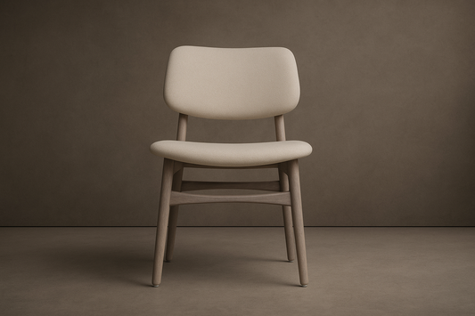 Soborg Dining Chair - Modern Felt: Nimbus