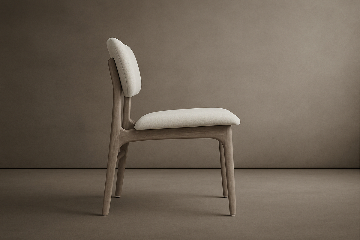 Soborg Dining Chair - Modern Felt: Nimbus