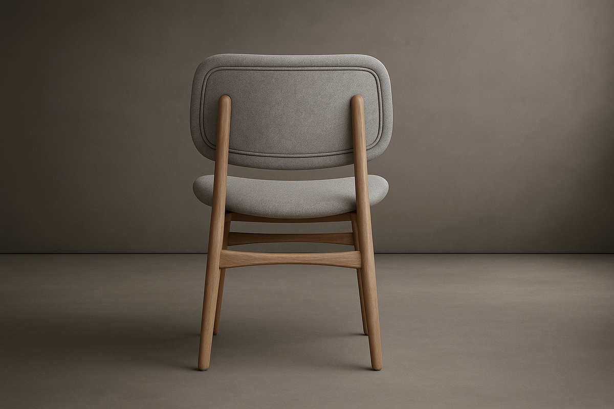 Soborg Dining Chair - Modern Felt: Stratus