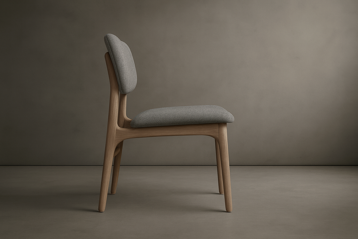 Soborg Dining Chair - Modern Felt: Stratus