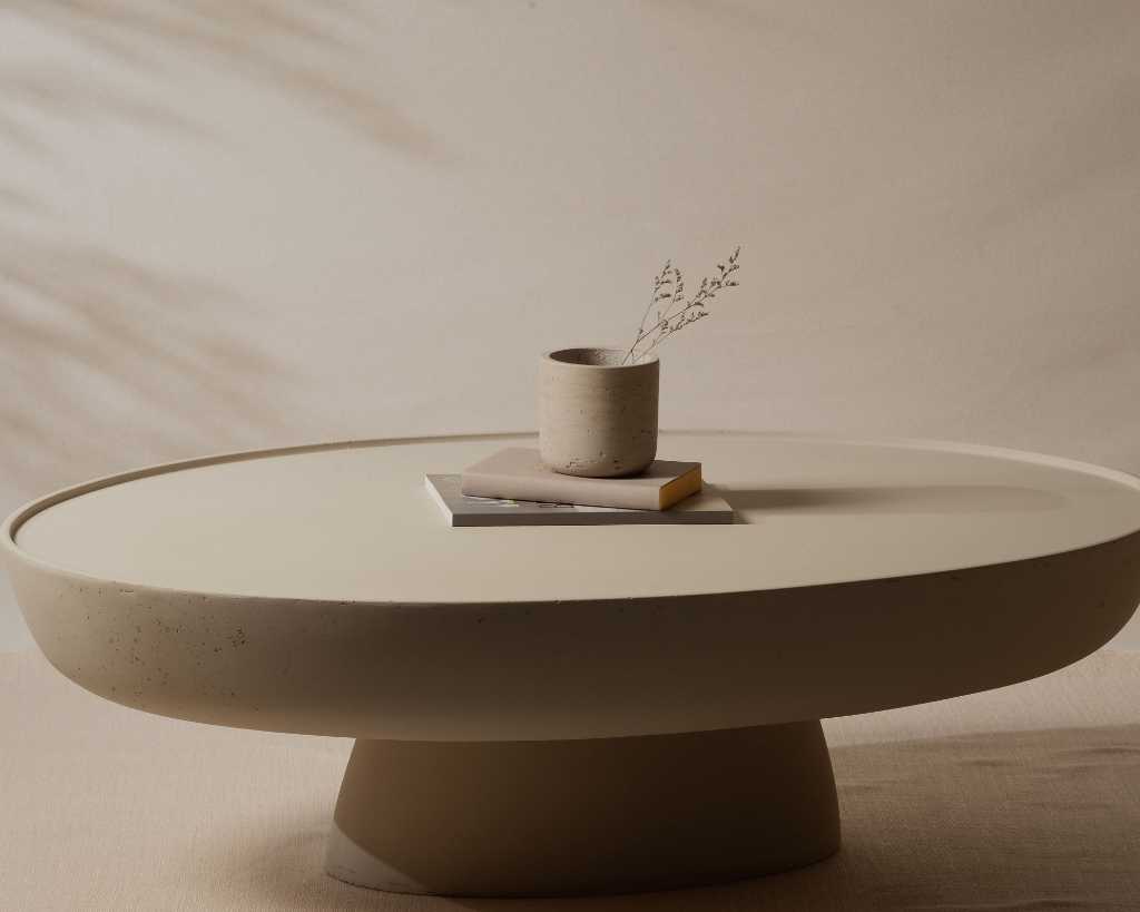 Maria Coffee Table - Olympia Wax Concrete
