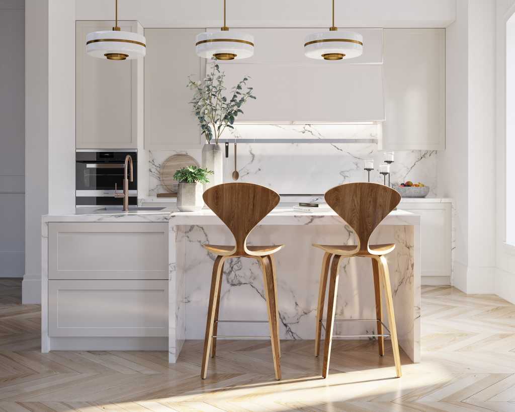 Norman Counter Stool - Natural Oak