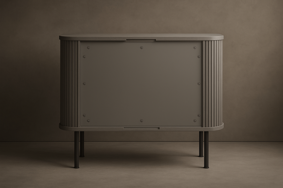 Edge Line Sideboard - Grey Oak, 39in