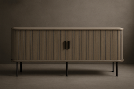 Edge Line Sideboard - Grey Oak, 63in | 160cm